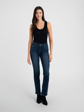 Parker Smith Bombshell Straight Leg Jeans Dark Wash Sz 2